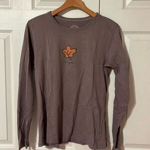 Brown life is good graphic tee